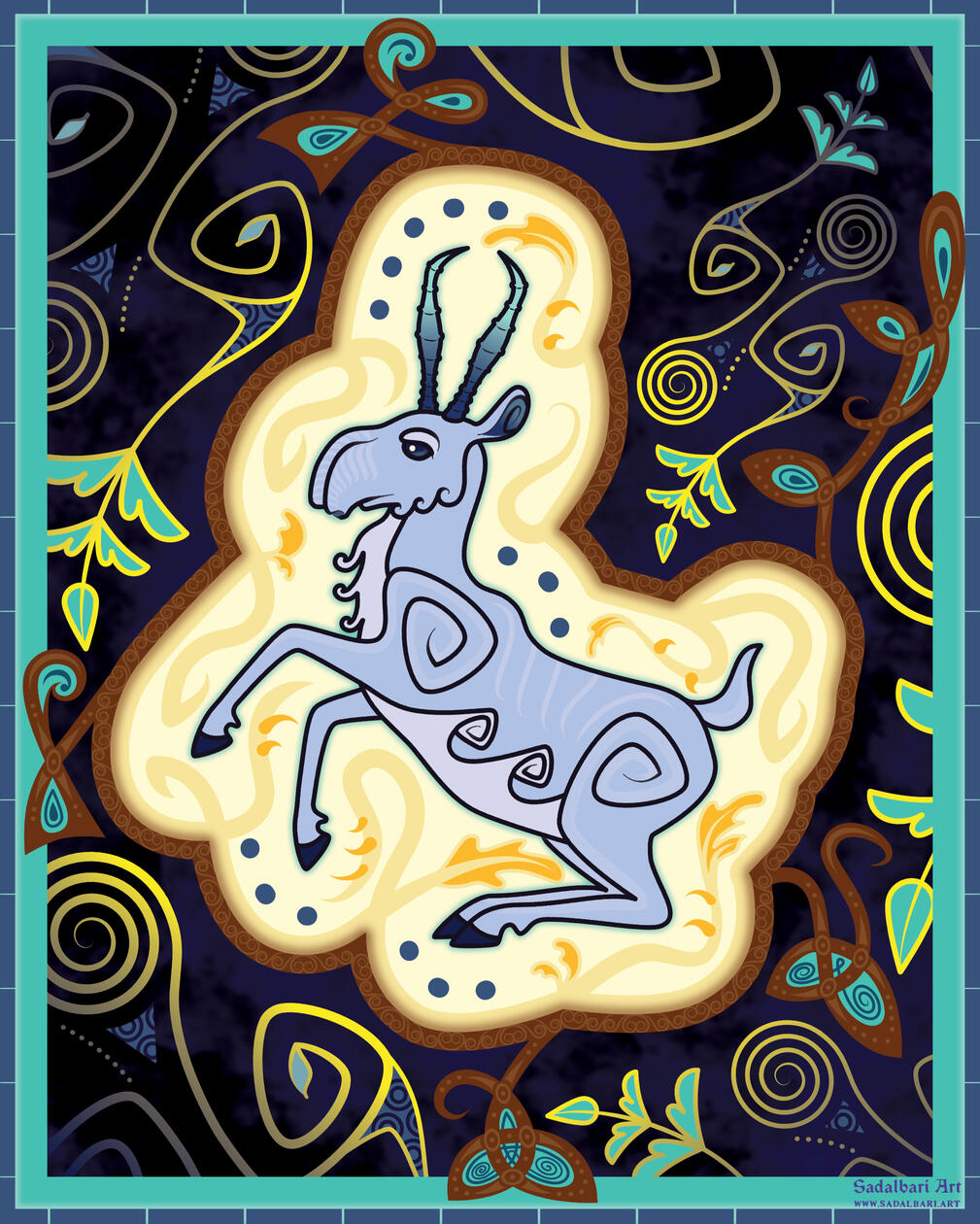 Saiga (Saiga tatarica)