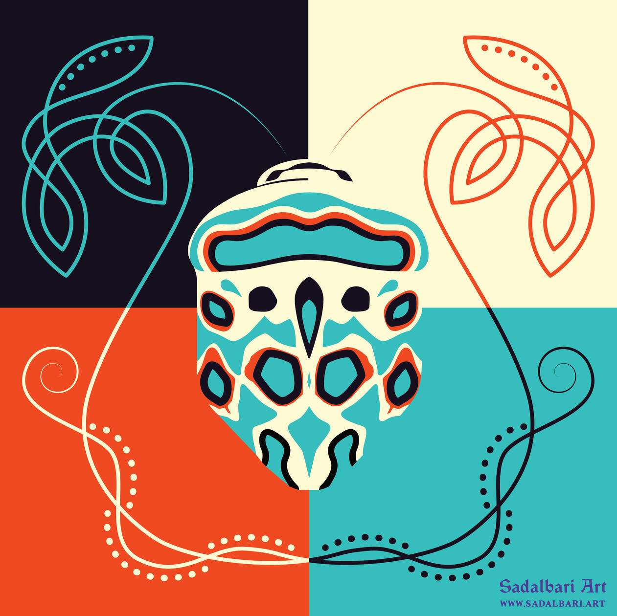 Picasso bug (Sphaerocoris annulus)